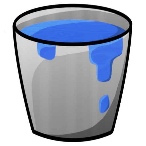Bucket Water icon free download as PNG and ICO formats,